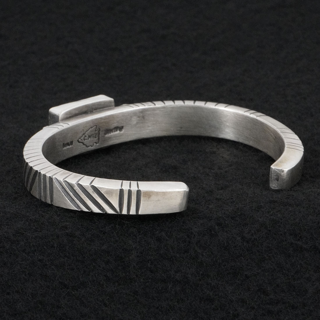 Calvin Martinez Turquoise & Sterling Silver Bracelet