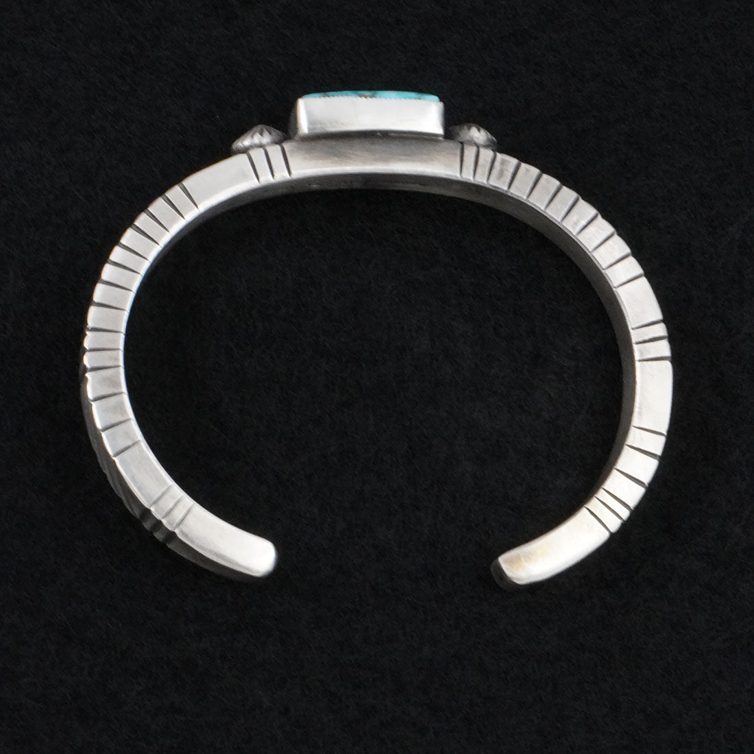 Calvin Martinez Turquoise & Sterling Silver Bracelet
