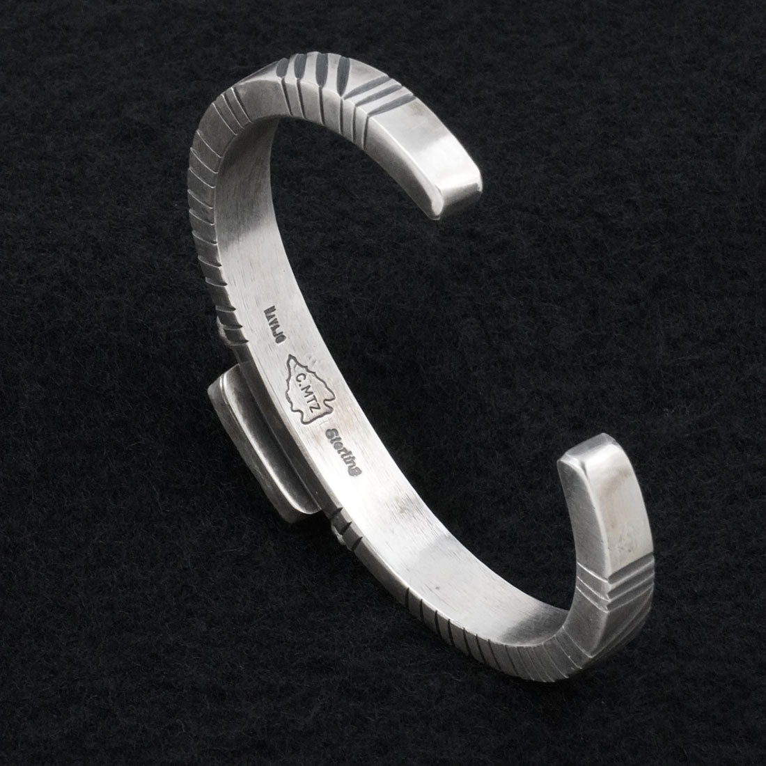 Calvin Martinez Turquoise & Sterling Silver Bracelet