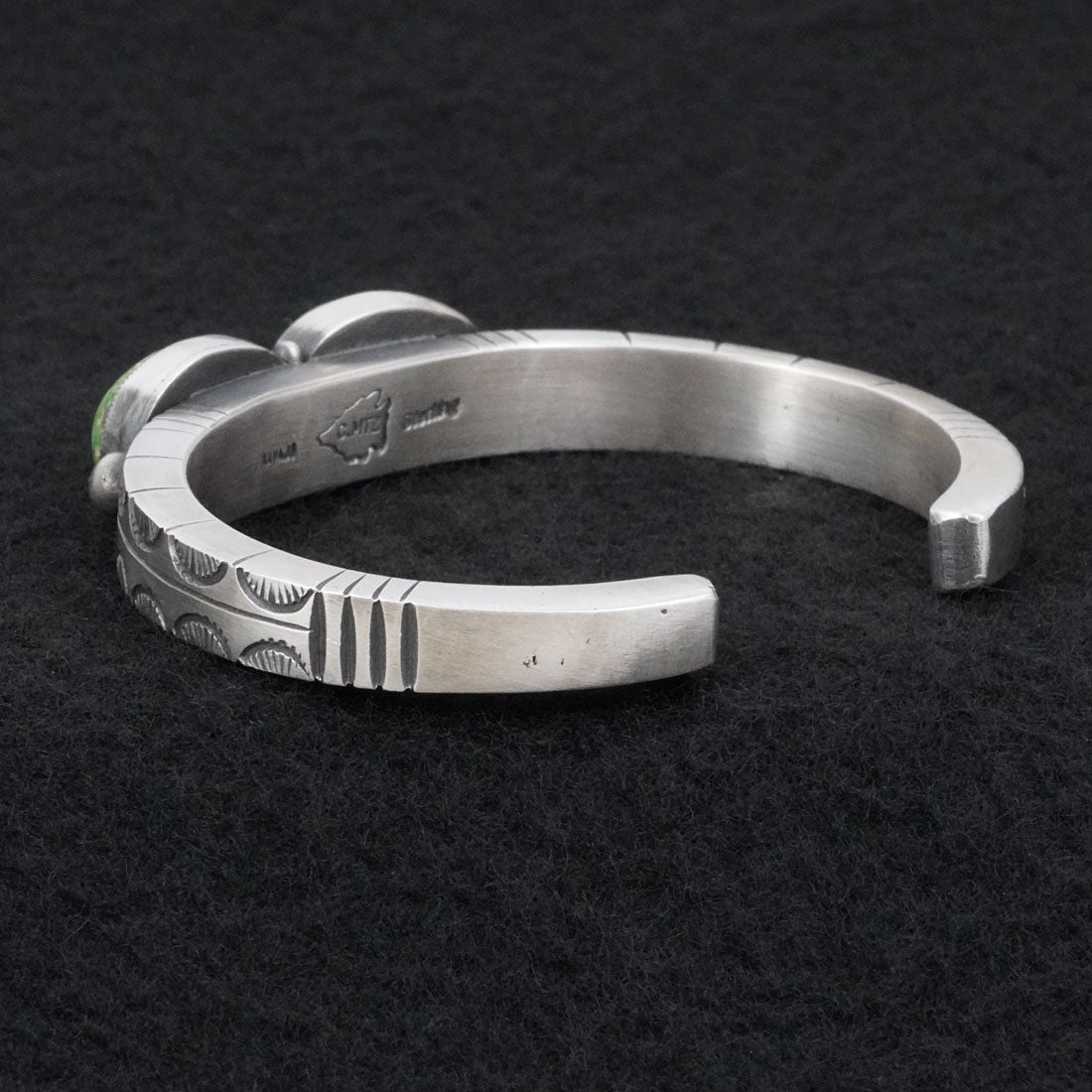 Calvin Martinez Turquoise & Sterling Silver Bracelet