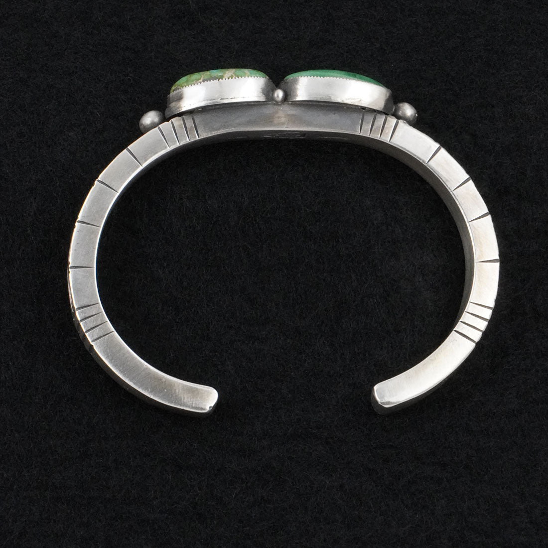 Calvin Martinez Turquoise & Sterling Silver Bracelet