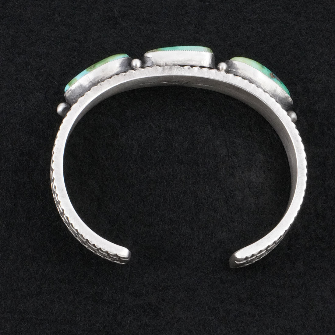 Calvin Martinez Turquoise & Sterling Silver Bracelet