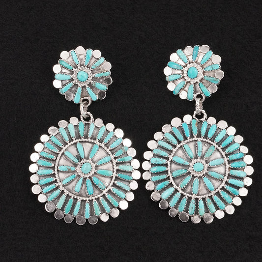 Philena Byjoe Turquoise & Sterling Silver Earrings