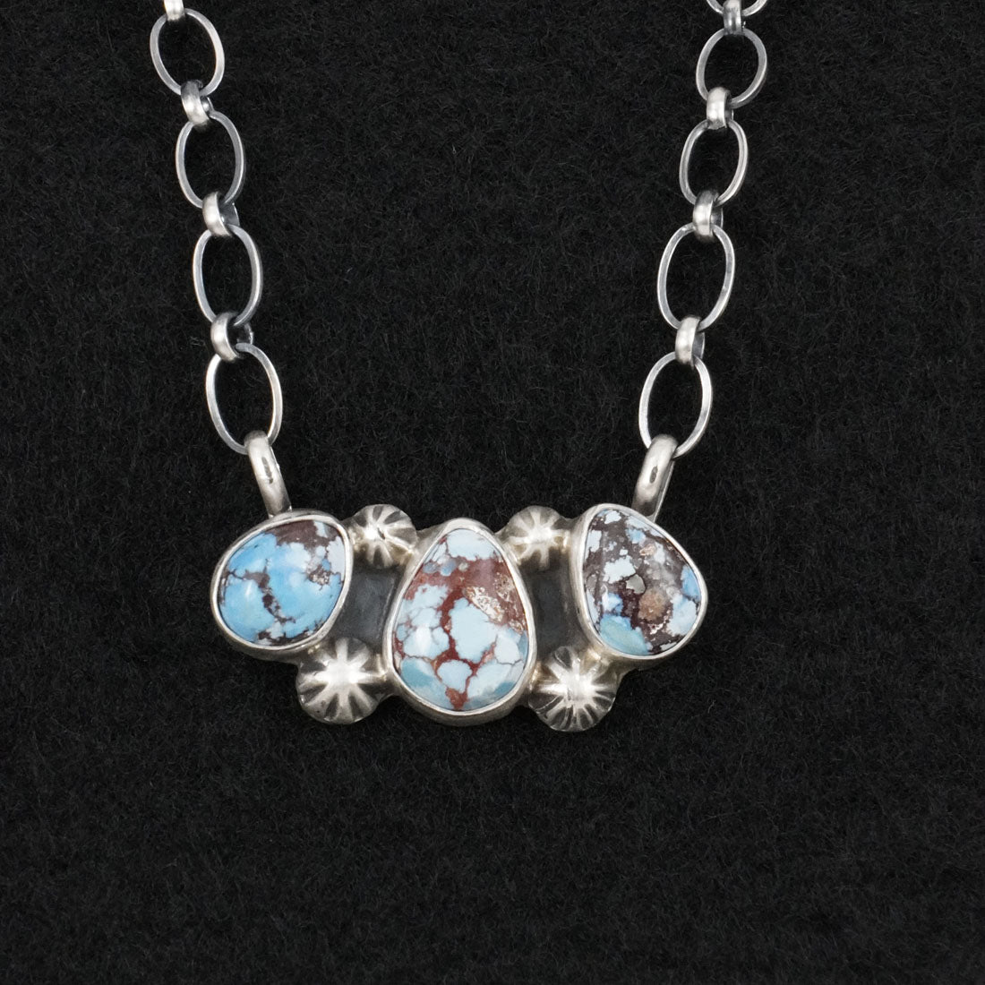 Kathleen Livingston Turquoise & Sterling Silver Necklace