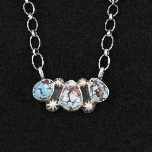 Kathleen Livingston Turquoise & Sterling Silver Necklace