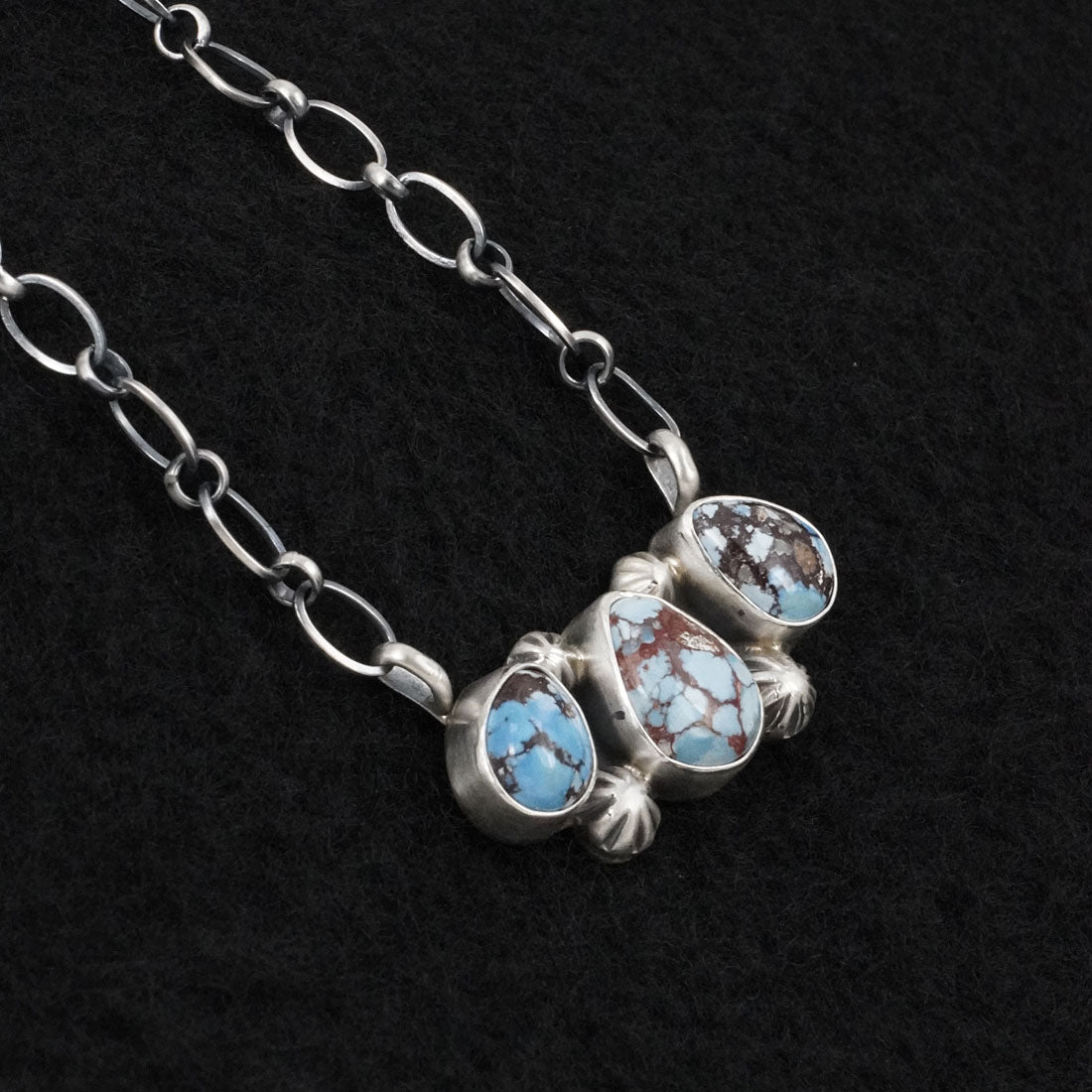 Kathleen Livingston Turquoise & Sterling Silver Necklace