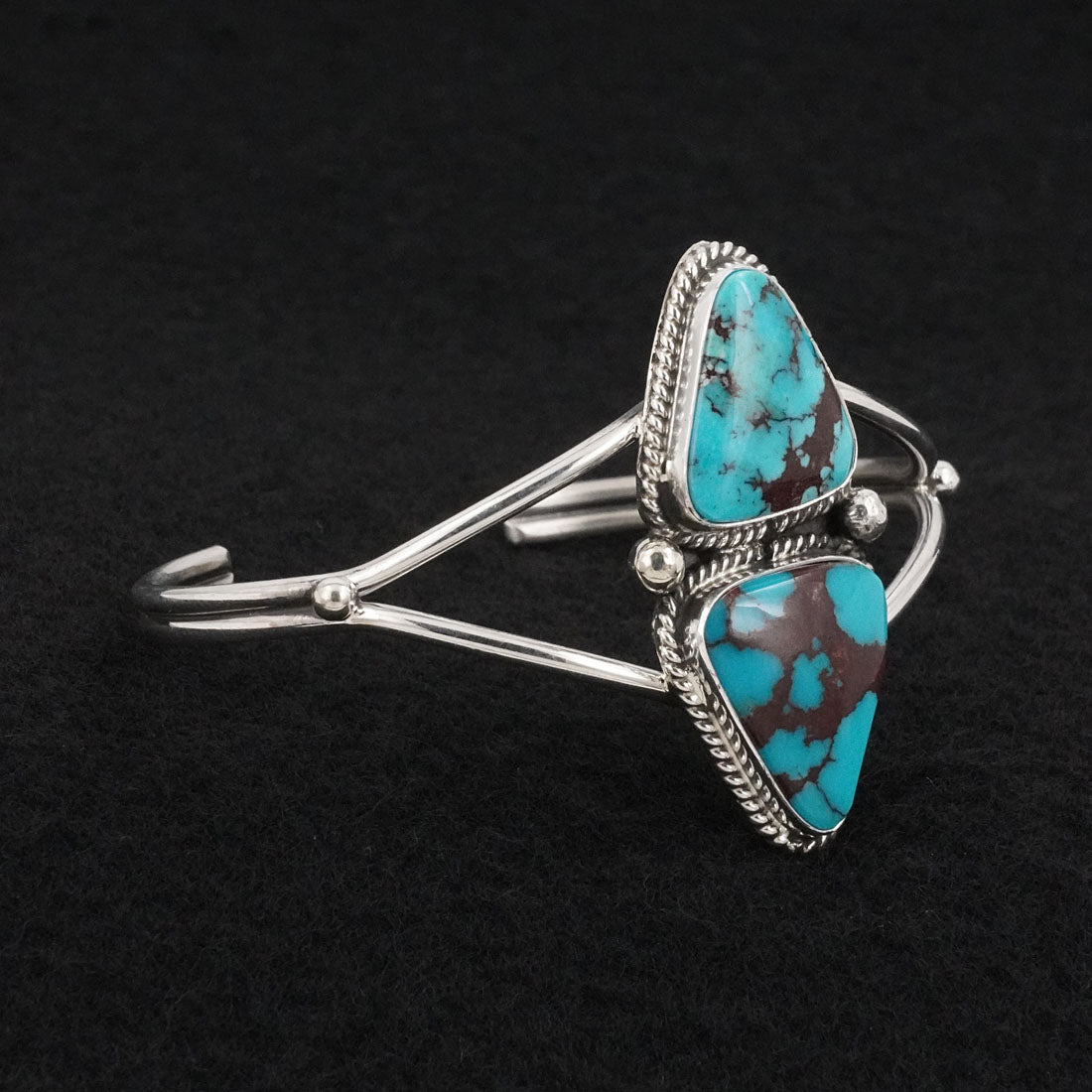 Eugene Gruber Turquoise & Sterling Silver Bracelet