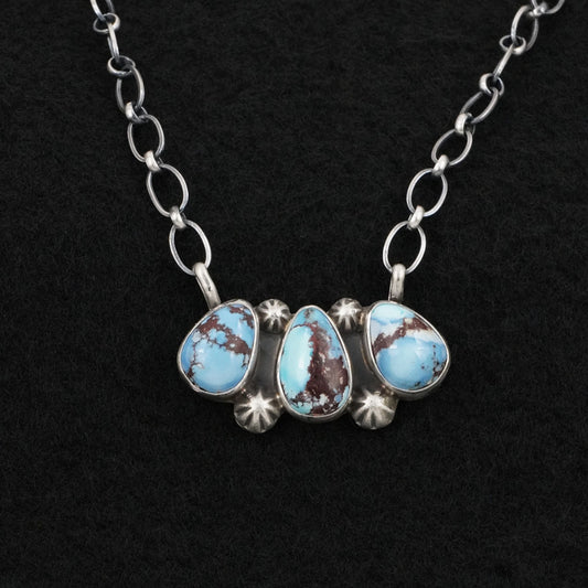 Kathleen Livingston Turquoise & Sterling Silver Necklace