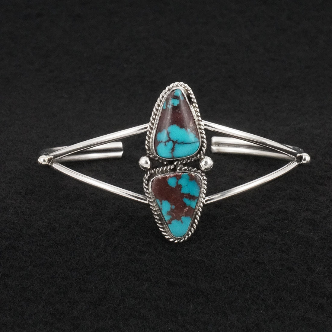Eugene Gruber Turquoise & Sterling Silver Bracelet