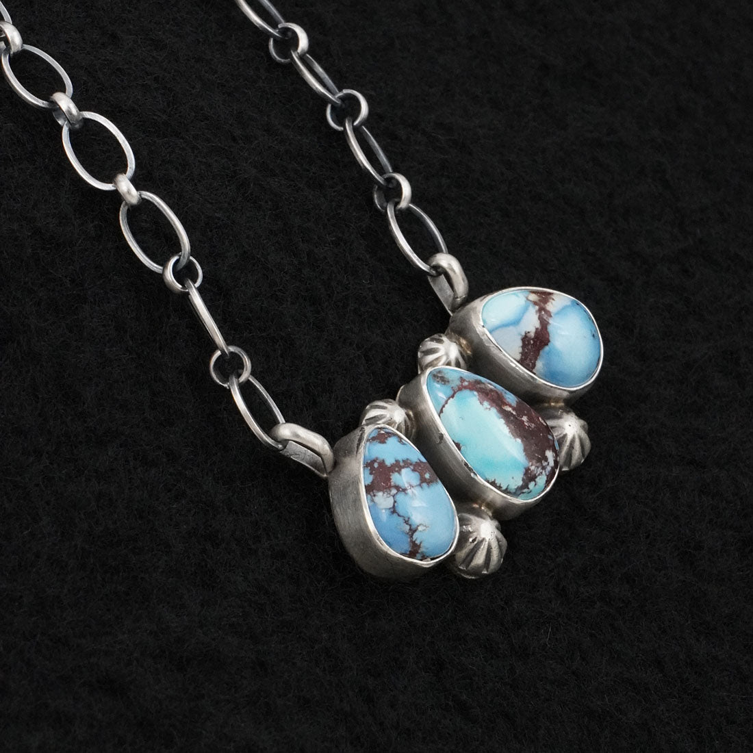 Kathleen Livingston Turquoise & Sterling Silver Necklace