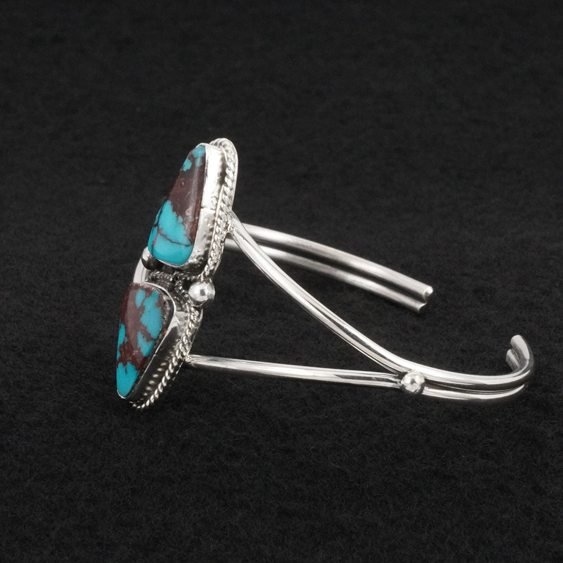 Eugene Gruber Turquoise & Sterling Silver Bracelet