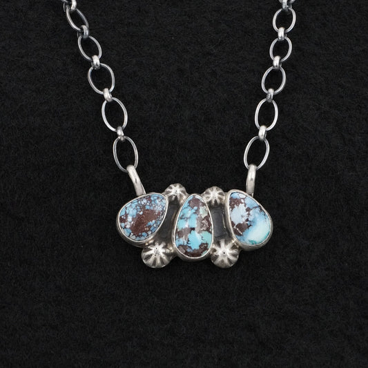 Kathleen Livingston Turquoise & Sterling Silver Necklace