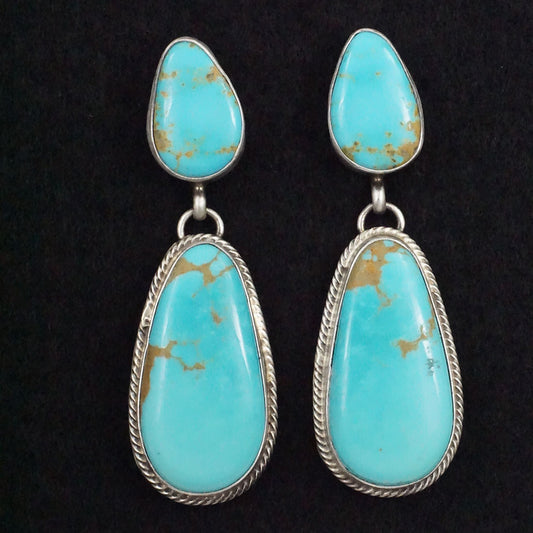 Kathleen Livingston Turquoise & Sterling Silver Earrings