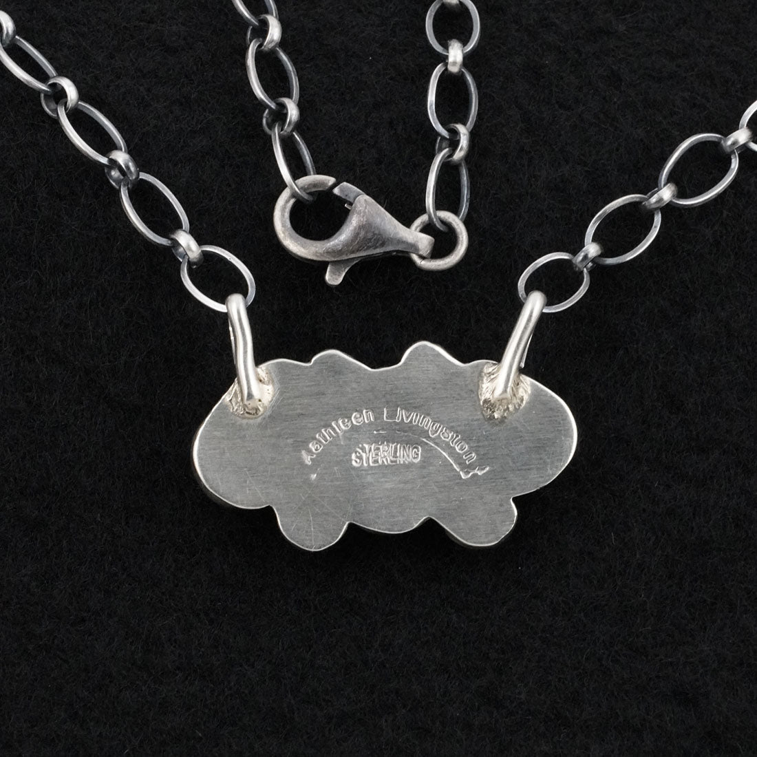 Kathleen Livingston Turquoise & Sterling Silver Necklace