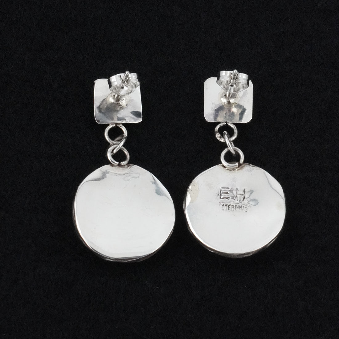 Ernest Hawthorne Turquoise & Sterling Silver Earrings