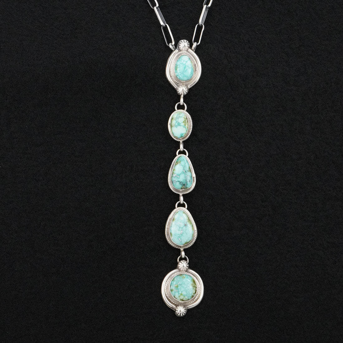 Kathleen Livingston Turquoise & Sterling Silver Necklace