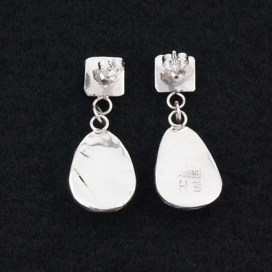Ernest Hawthorne Turquoise & Sterling Silver Earrings