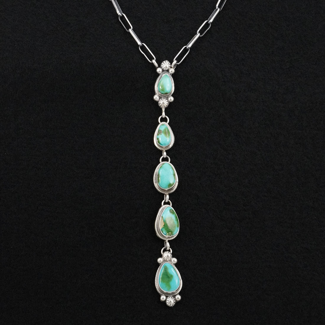 Kathleen Livingston Turquoise & Sterling Silver Necklace