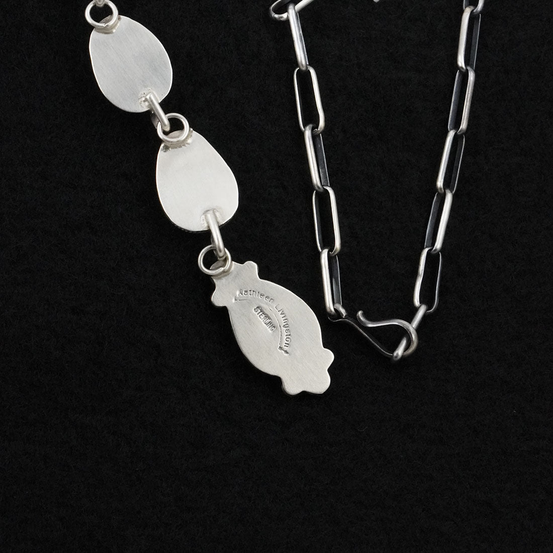 Kathleen Livingston Turquoise & Sterling Silver Necklace