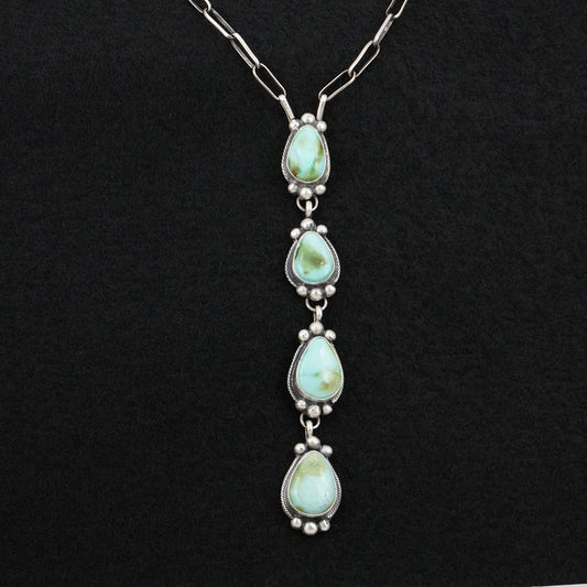 Bobby Johnson Turquoise & Sterling Silver Necklace