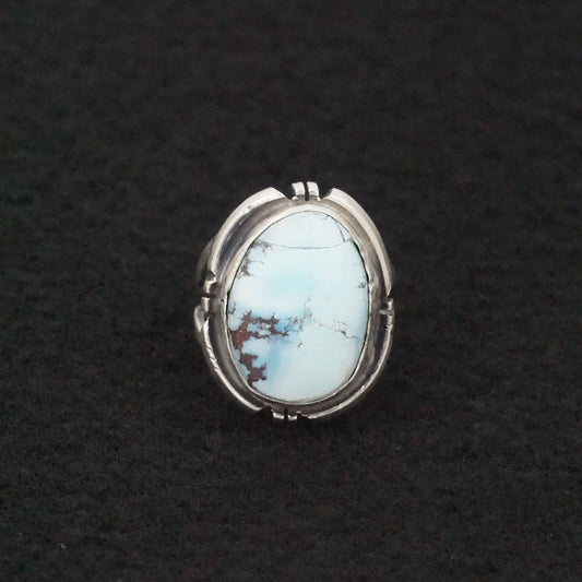Randy Billy Turquoise & Sterling Silver Ring Size 6