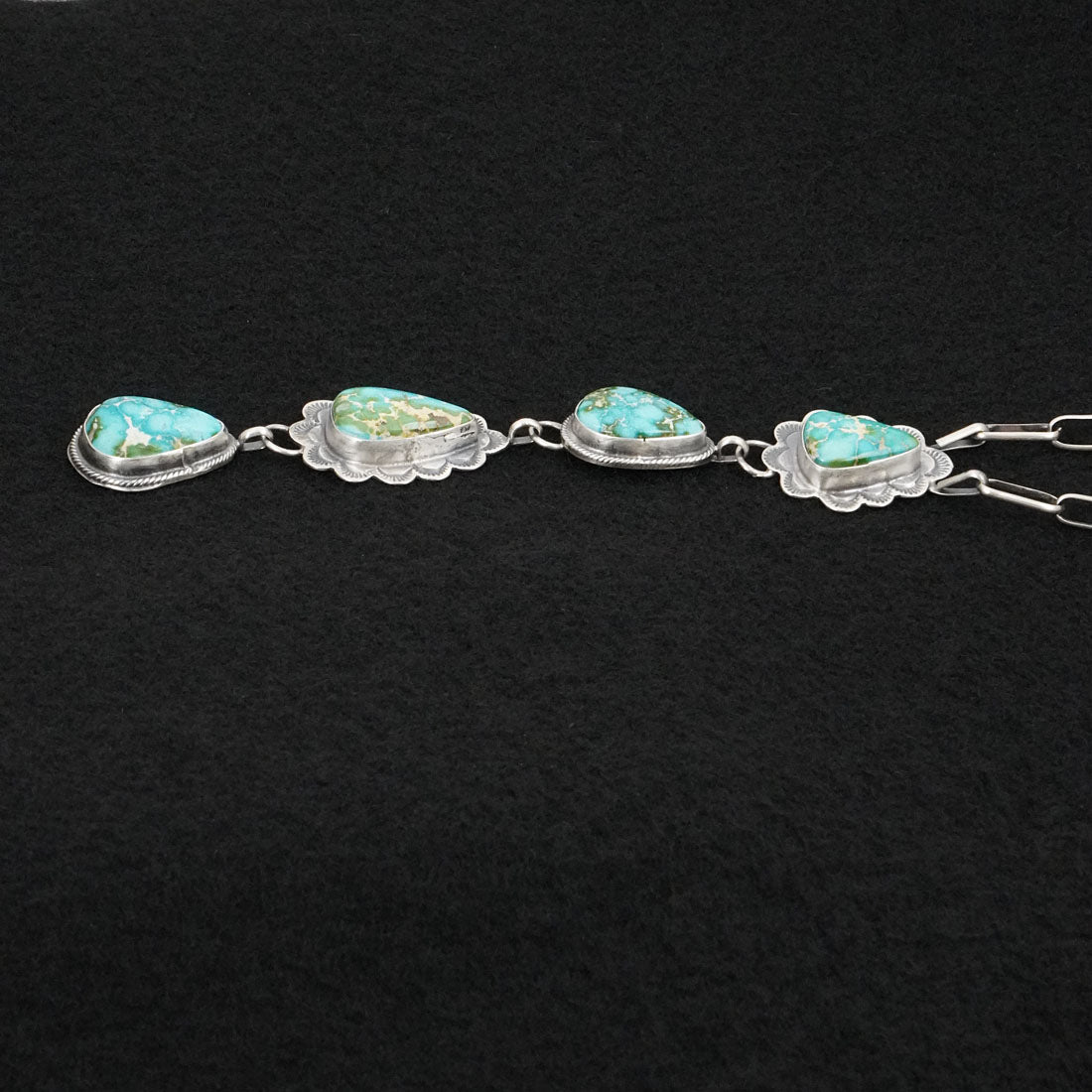 Bobby Johnson Turquoise & Sterling Silver Necklace