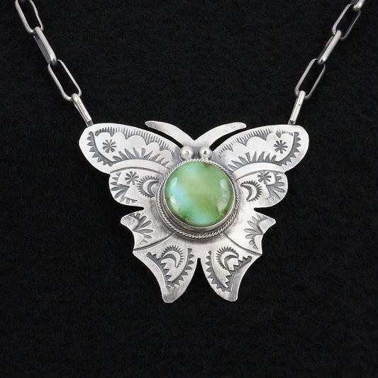Bobby Johnson Turquoise & Sterling Silver Necklace