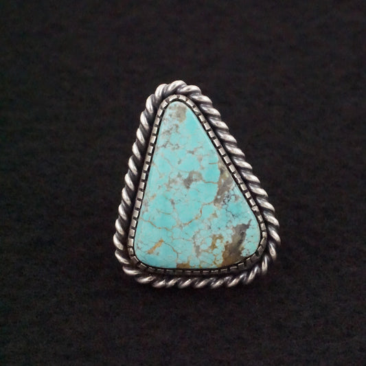 Marita Benally Turquoise & Sterling Silver Ring Size 9