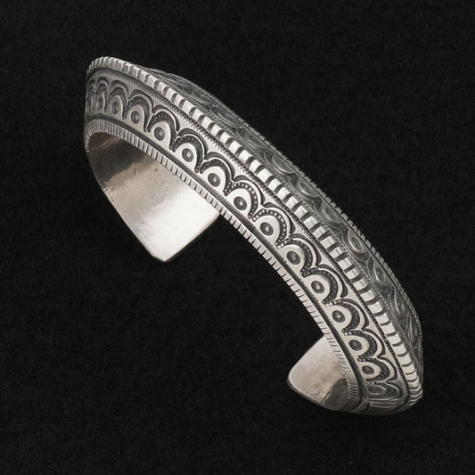 Calvin Martinez Sterling Silver Bracelet