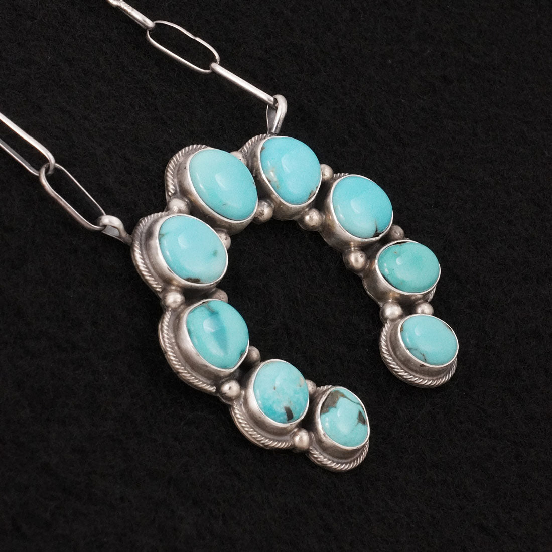 Kathleen Livingston Turquoise & Sterling Silver Necklace