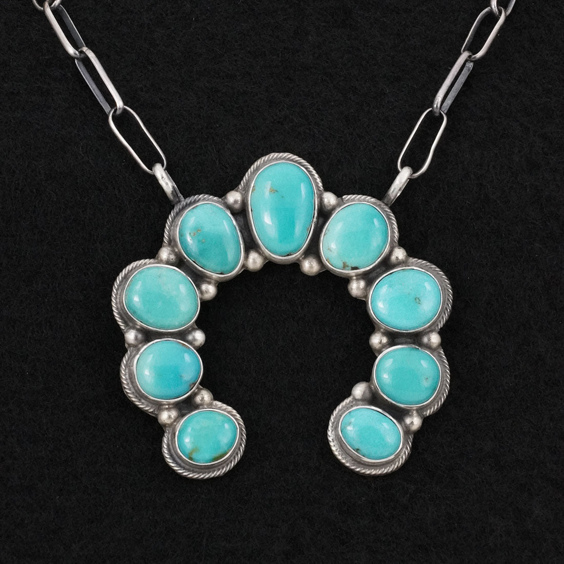 Kathleen Livingston Turquoise & Sterling Silver Necklace