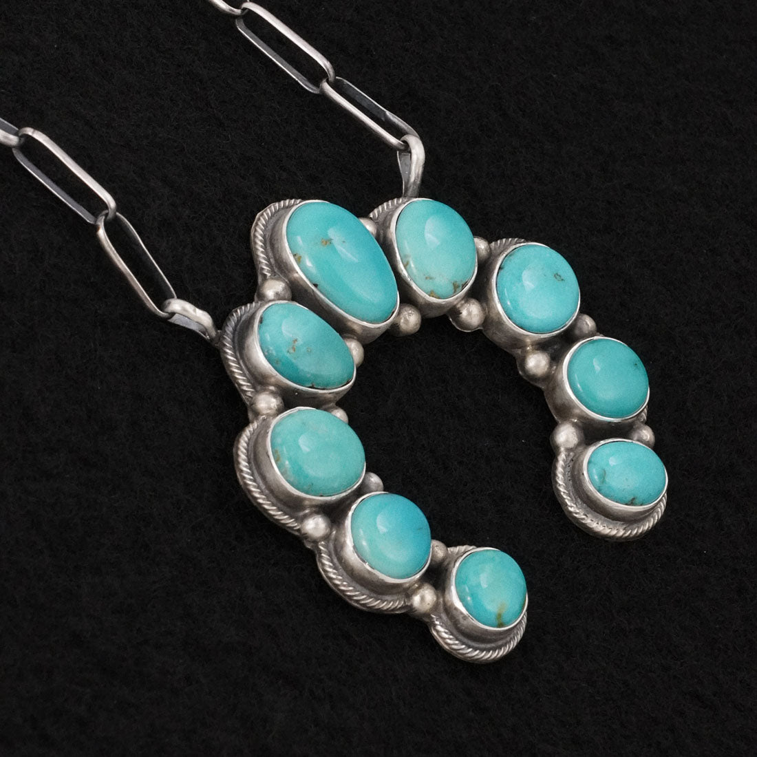 Kathleen Livingston Turquoise & Sterling Silver Necklace