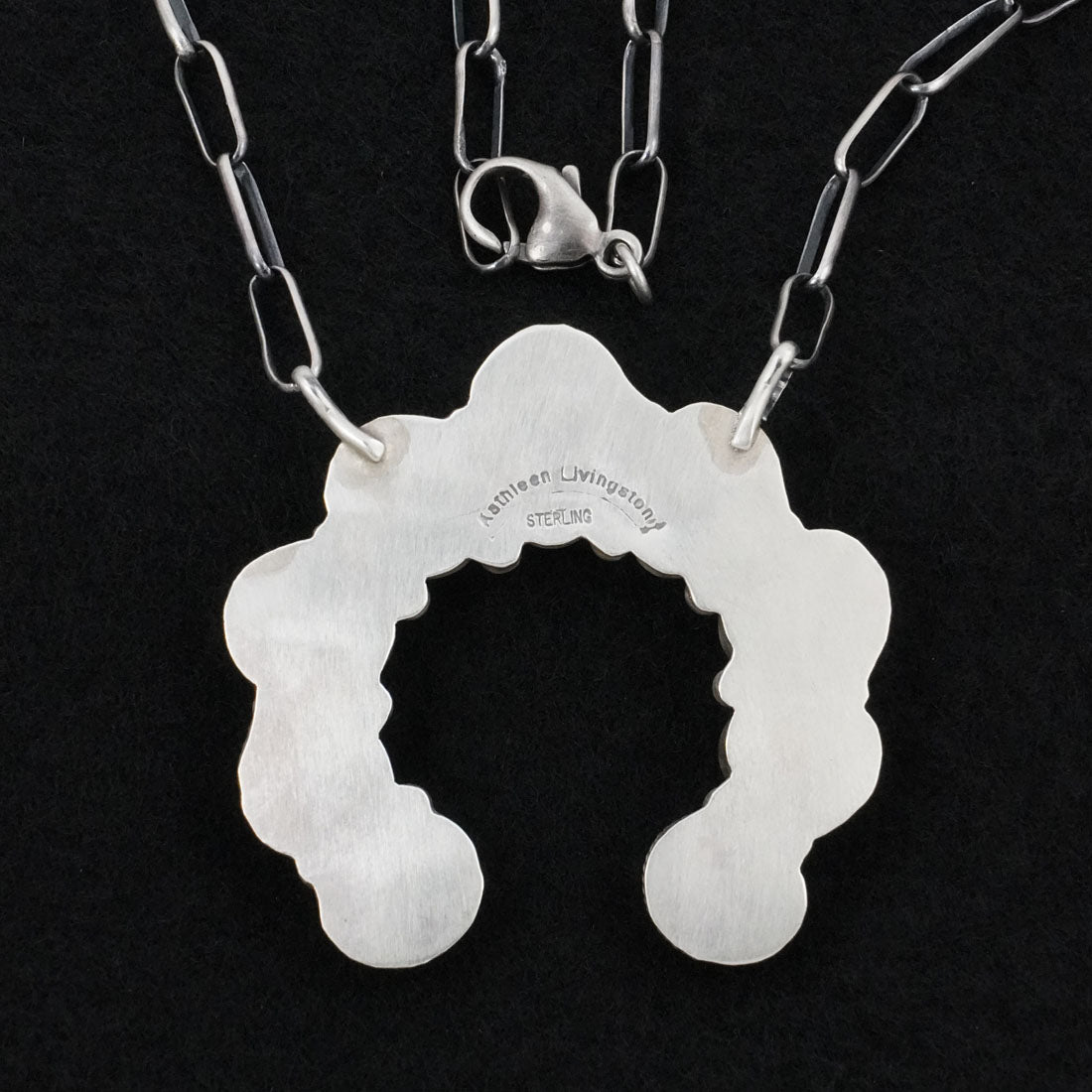 Kathleen Livingston Turquoise & Sterling Silver Necklace
