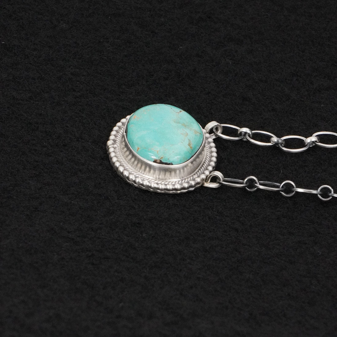 Thomas Francisco Turquoise & Sterling Silver Necklace