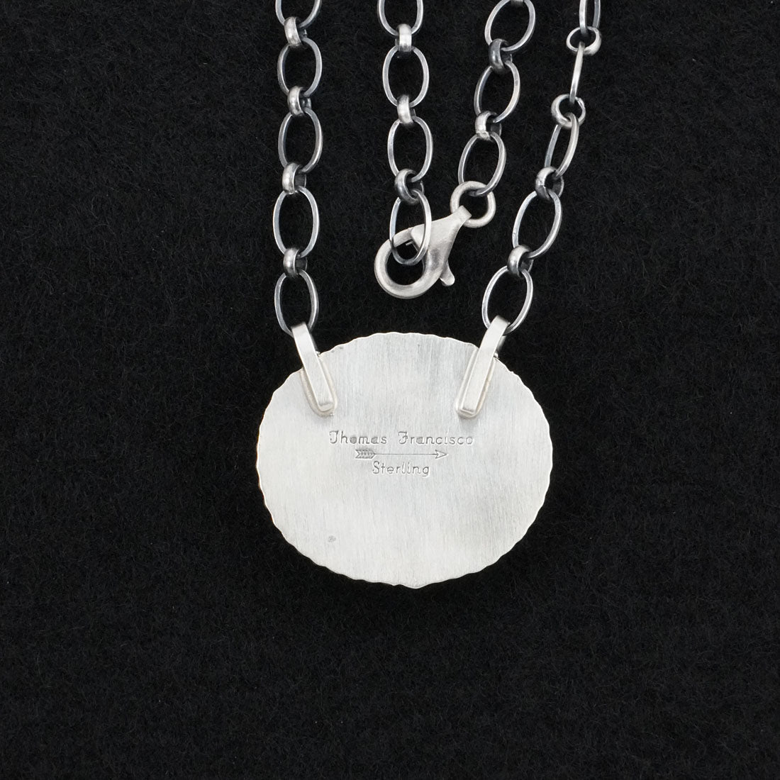 Thomas Francisco Turquoise & Sterling Silver Necklace