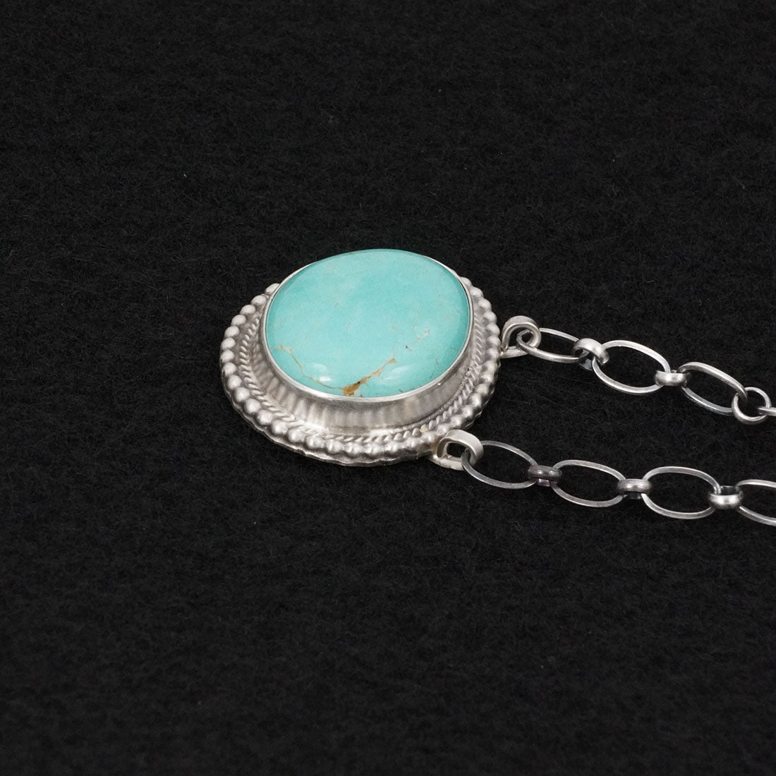 Thomas Francisco Turquoise & Sterling Silver Necklace