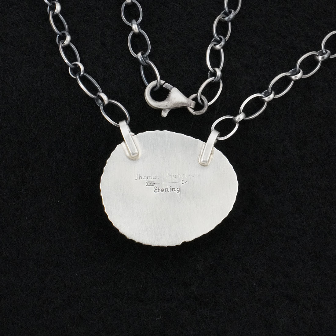 Thomas Francisco Turquoise & Sterling Silver Necklace