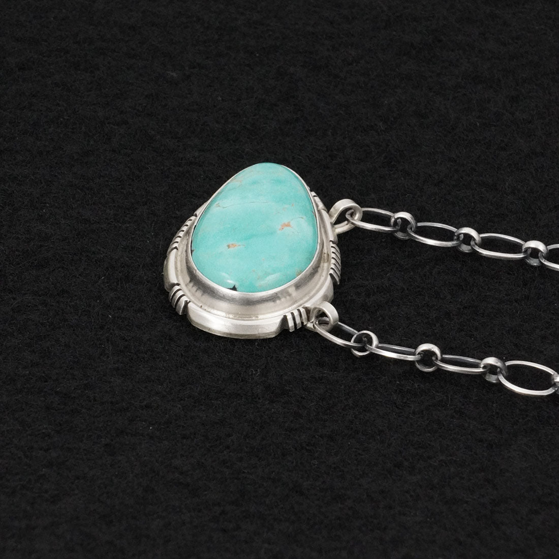 Thomas Francisco Turquoise & Sterling Silver Necklace
