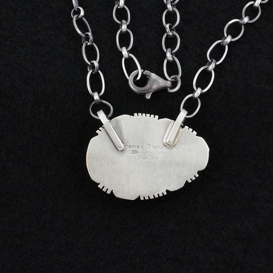 Thomas Francisco Turquoise & Sterling Silver Necklace