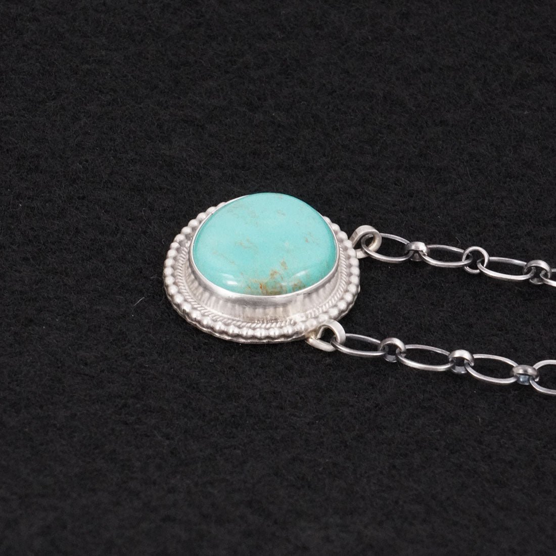 Thomas Francisco Turquoise & Sterling Silver Necklace