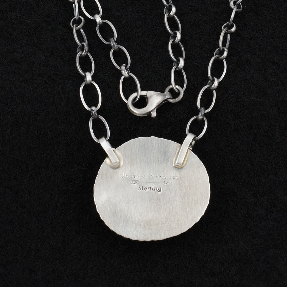 Thomas Francisco Turquoise & Sterling Silver Necklace