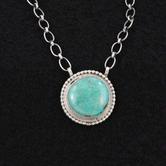 Thomas Francisco Turquoise & Sterling Silver Necklace