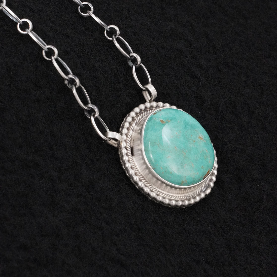 Thomas Francisco Turquoise & Sterling Silver Necklace