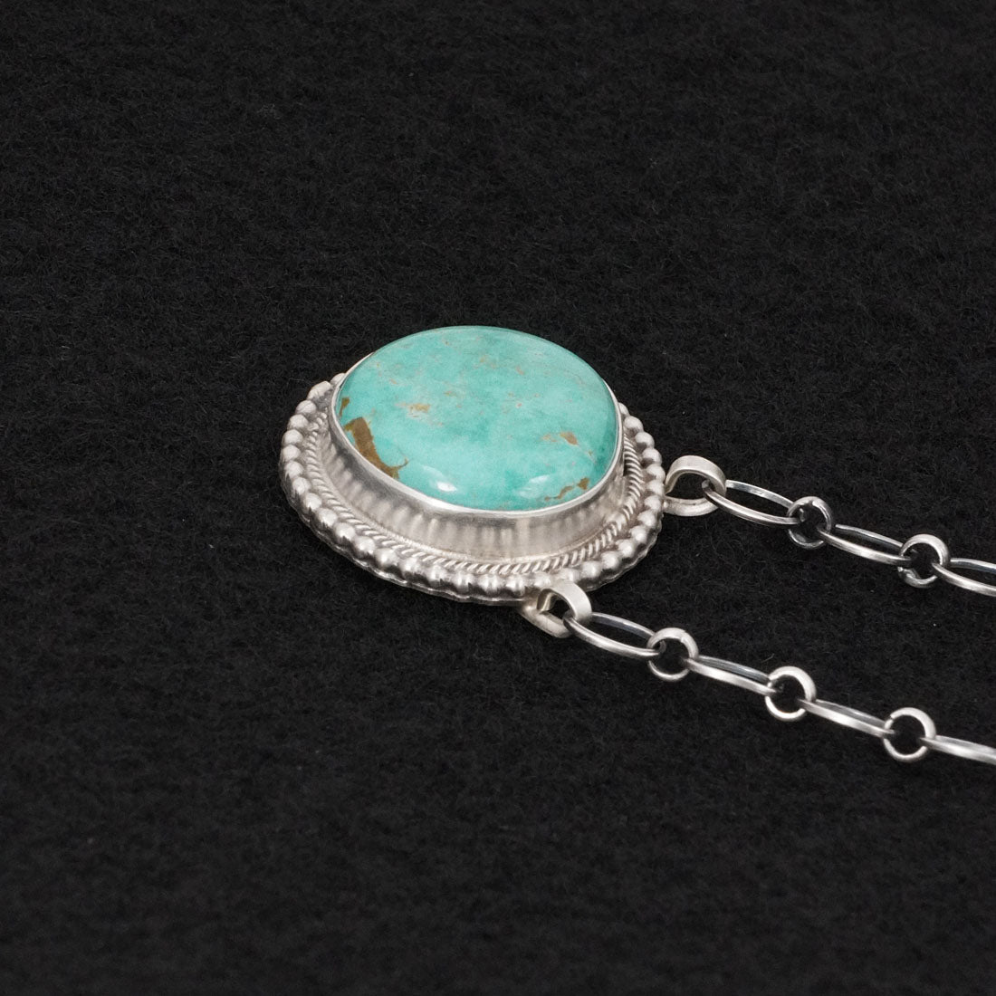 Thomas Francisco Turquoise & Sterling Silver Necklace