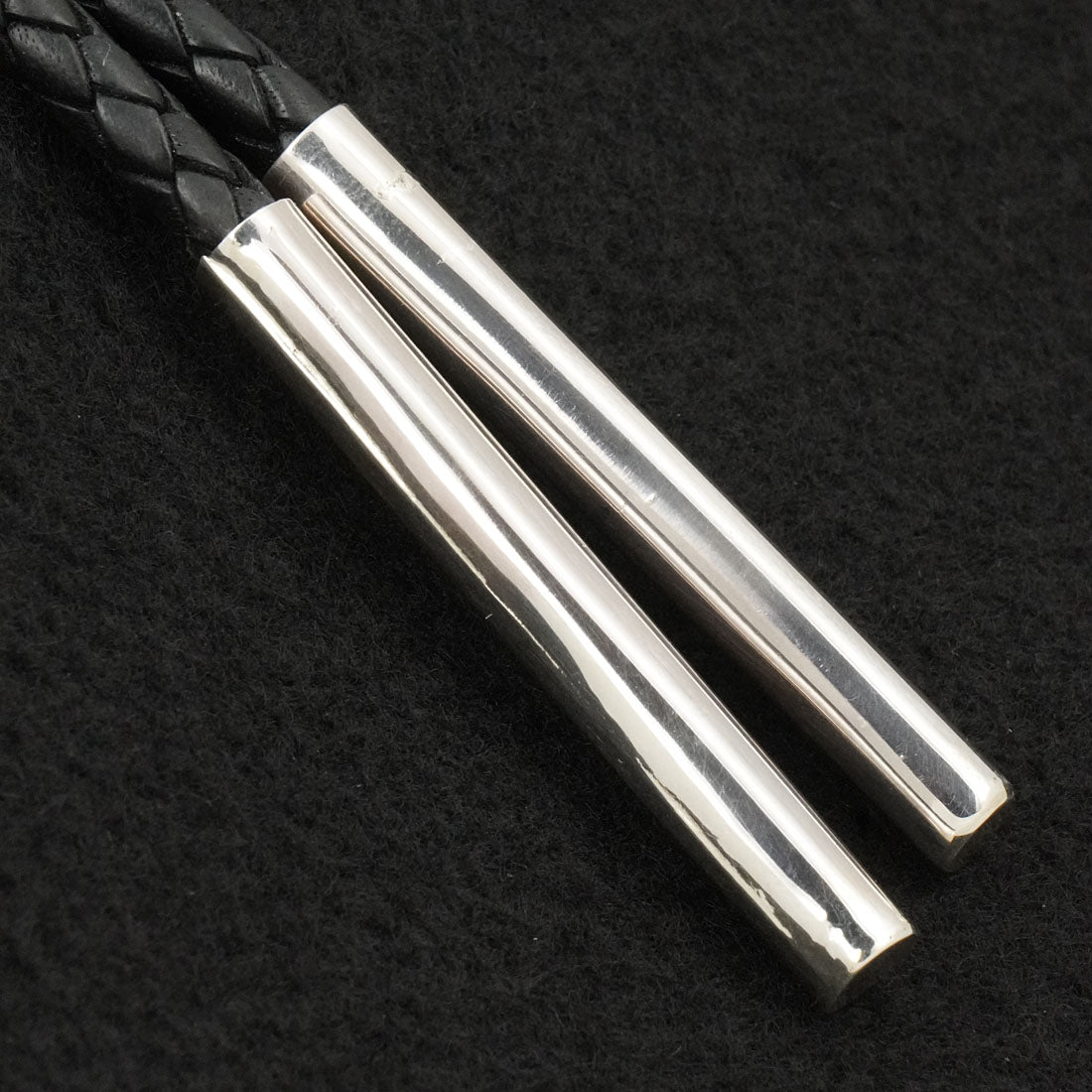 April Unkestine Multi-Stone & Sterling Silver Bolo Tie