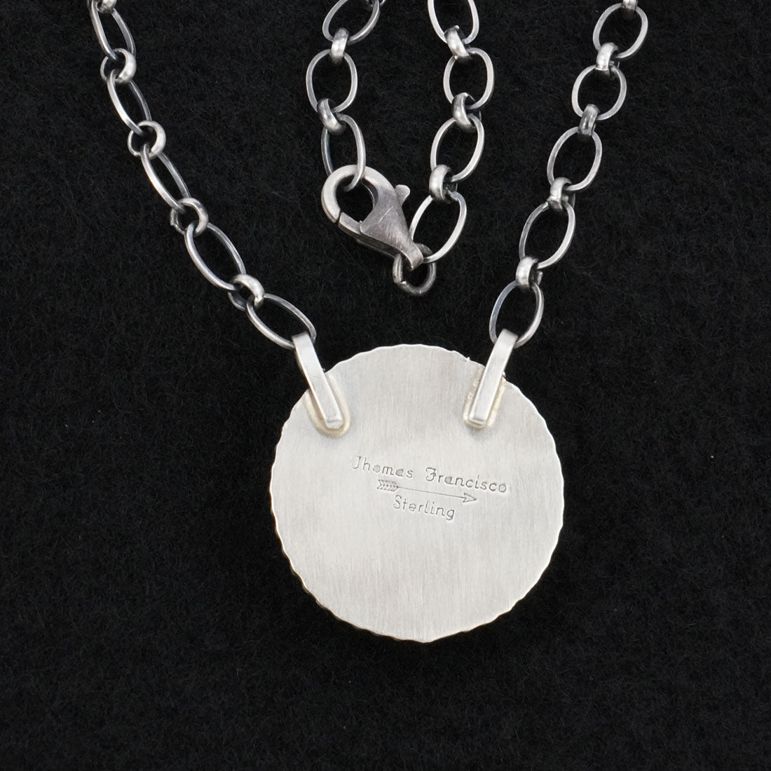 Thomas Francisco Turquoise & Sterling Silver Necklace