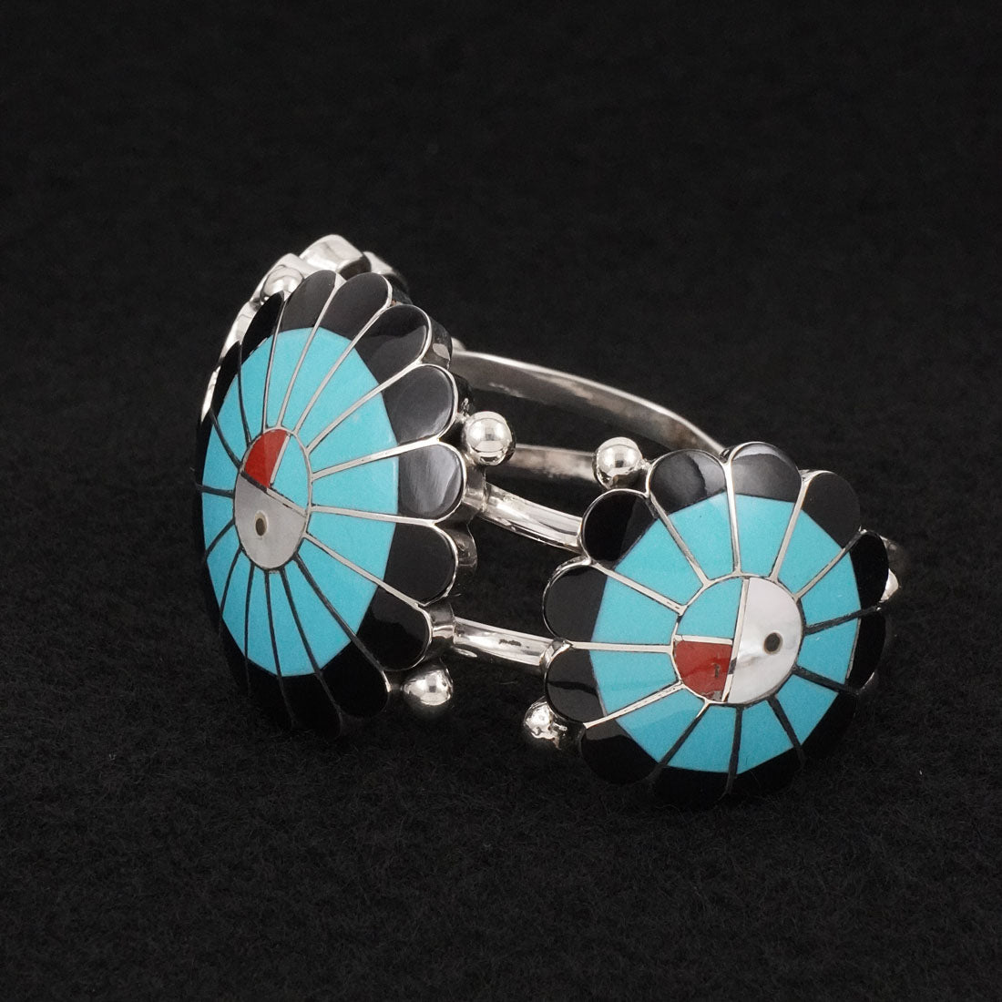 Denise Siutza Multi-Stone & Sterling Silver Bracelet