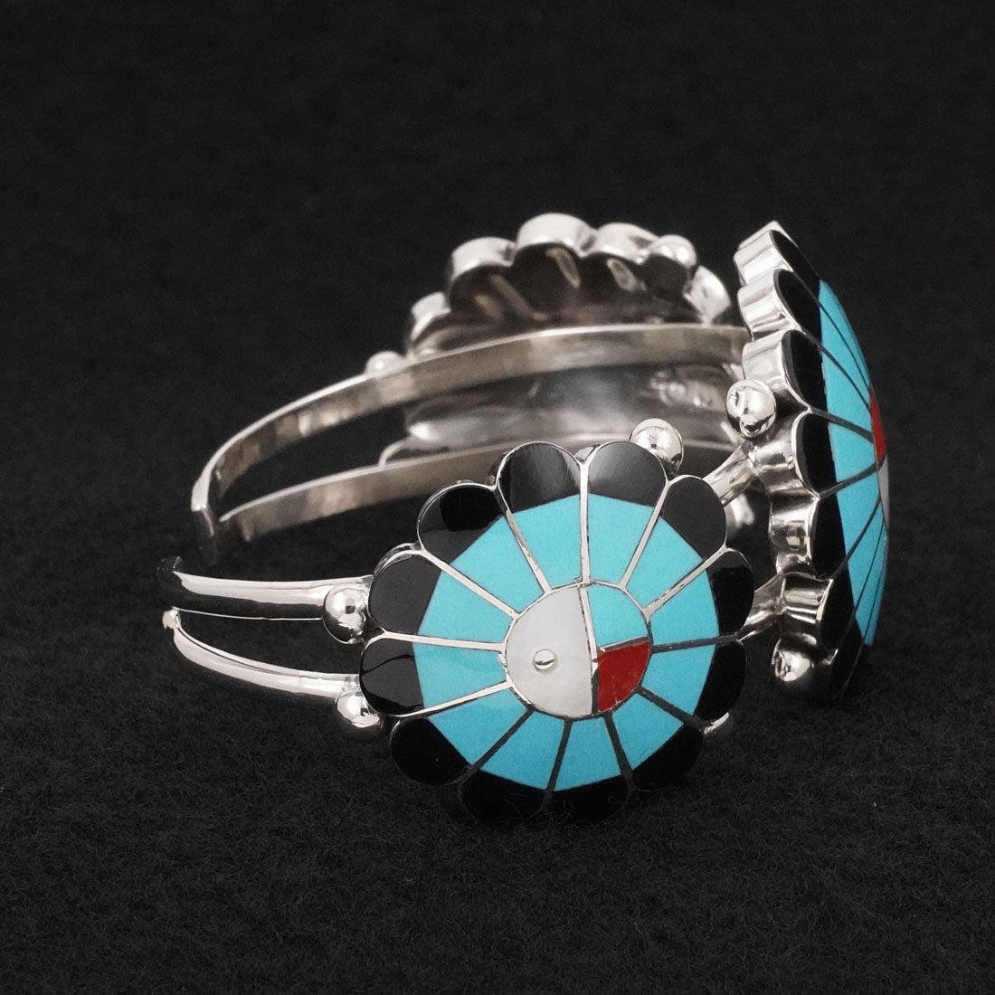 Denise Siutza Multi-Stone & Sterling Silver Bracelet