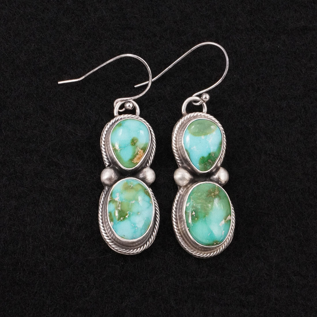 Kathleen Livingston Turquoise & Sterling Silver Necklace Set