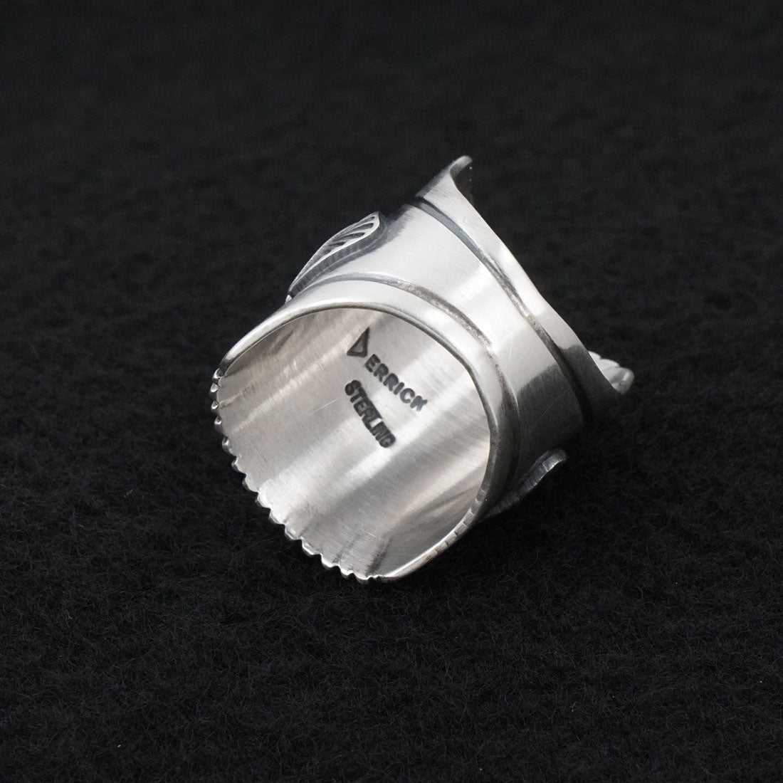 Derrick Gordon Turquoise & Sterling Silver Ring Sz. 7